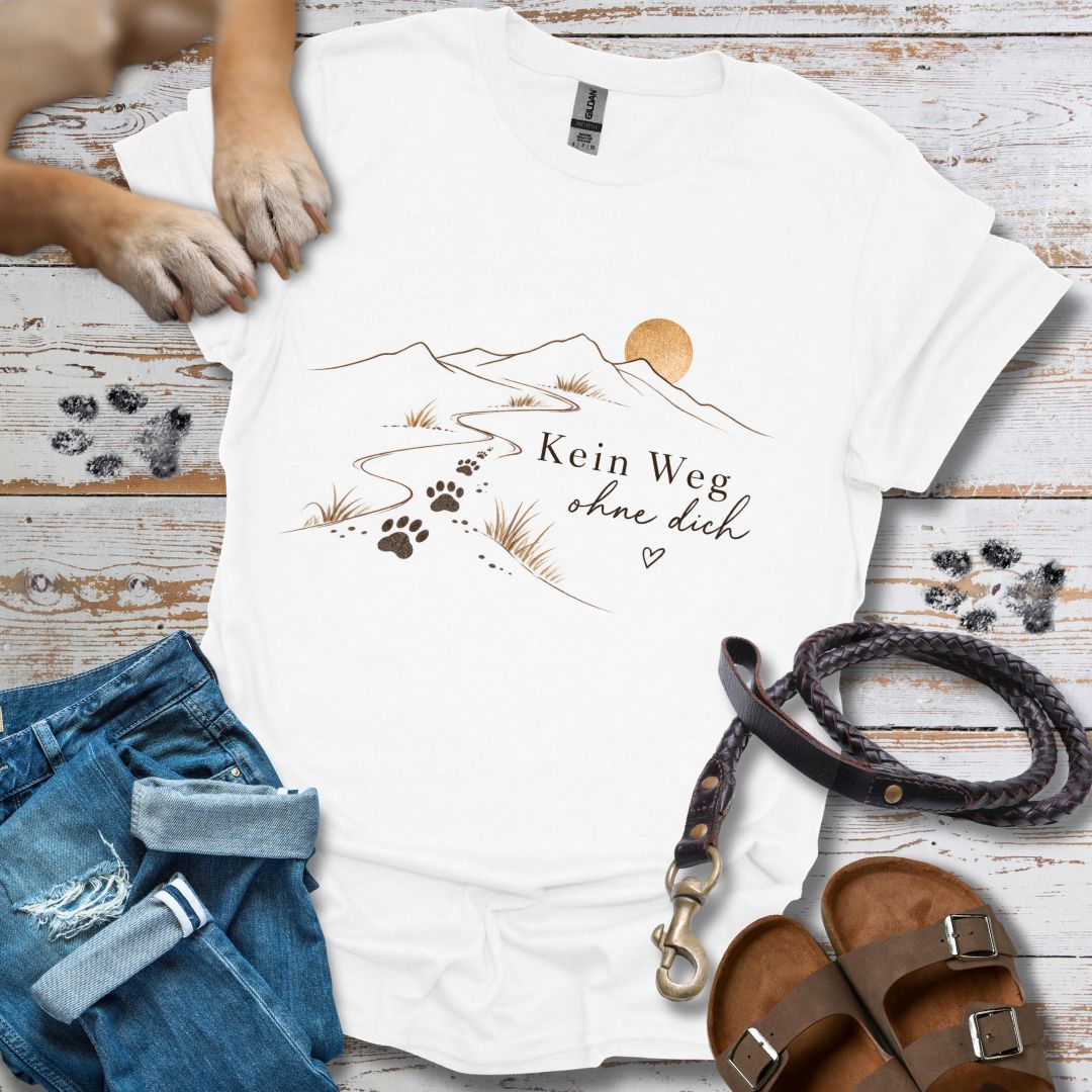 Kein Weg ohne Dich - T-Shirt Classic Fit - Bequemer Klassiker