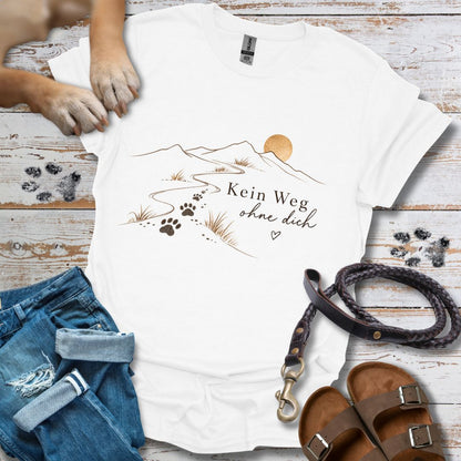 Kein Weg ohne Dich - T-Shirt Classic Fit - Bequemer Klassiker