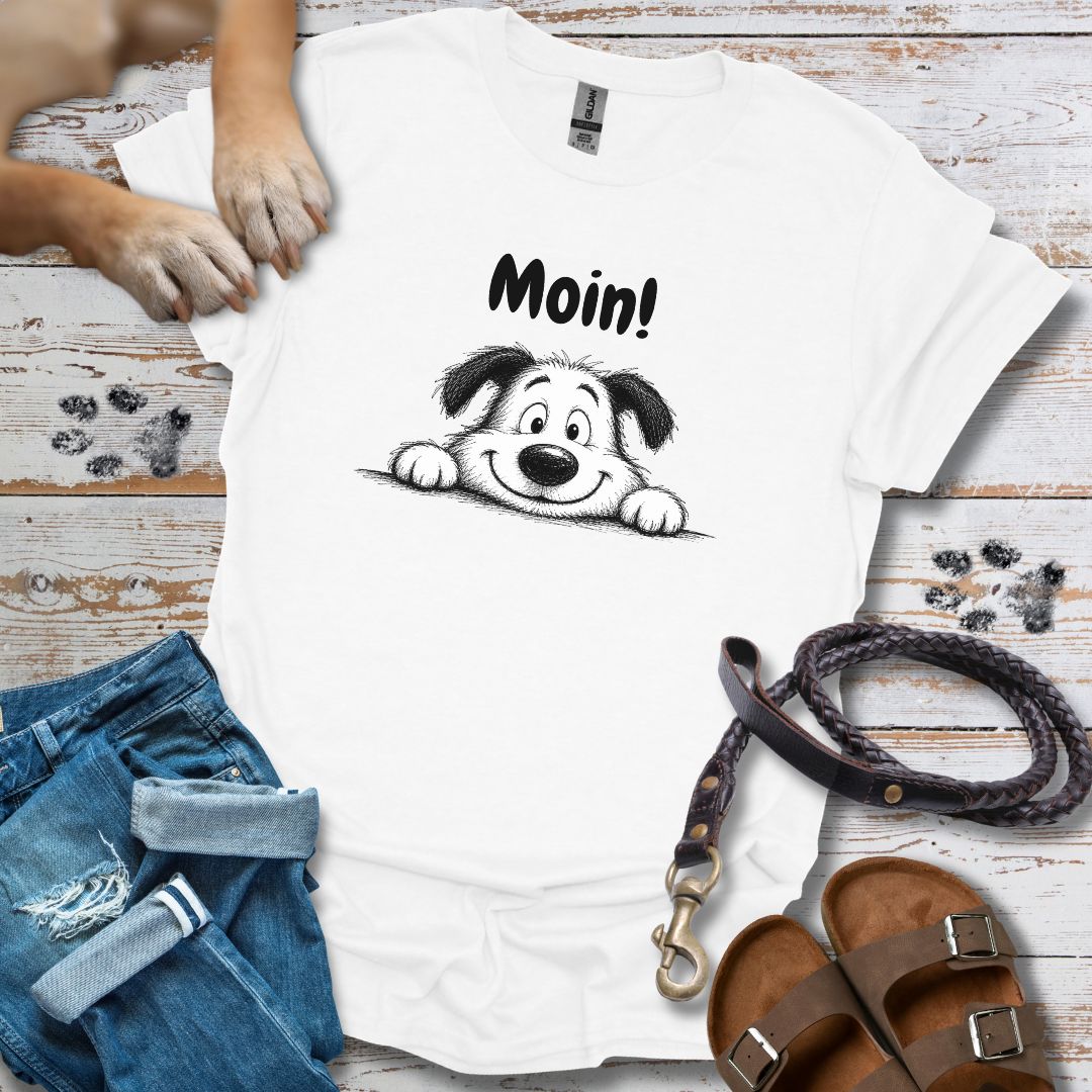 Moin! - T-Shirt Classic Fit - Bequemer Klassiker
