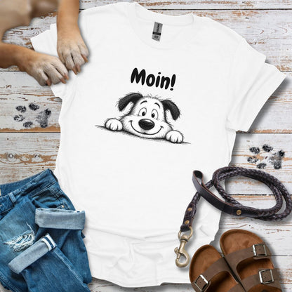 Moin! - T-Shirt Classic Fit - Bequemer Klassiker
