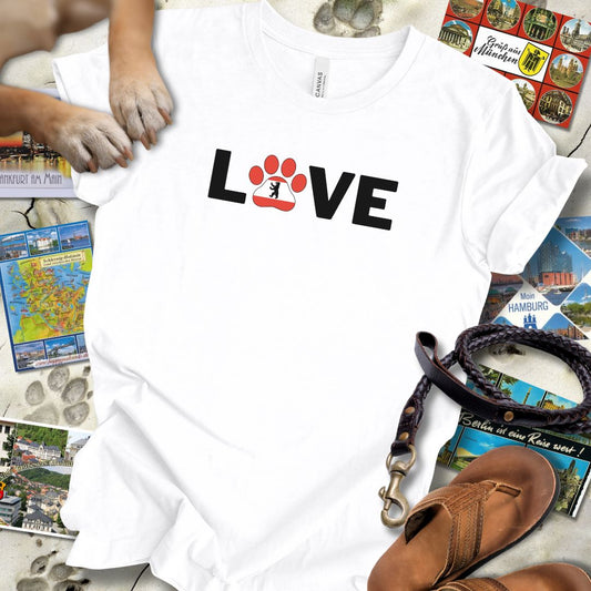 Love Pfote - Berlin - T-Shirt Unisex Slim Fit