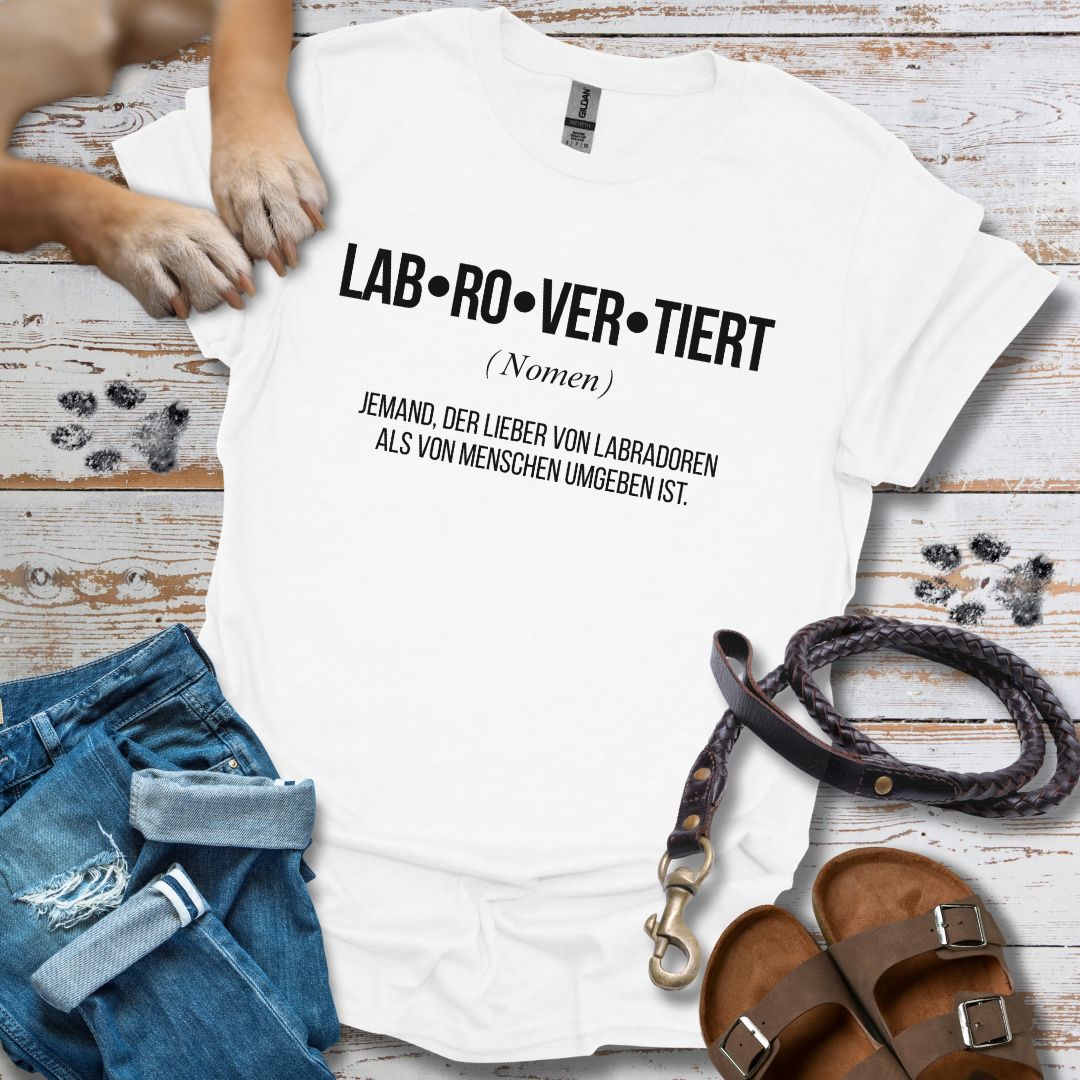 Lab-ro-ver-tiert - Labrador - T-Shirt Unisex Classic Fit - Bequemer Klassiker