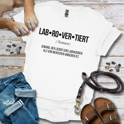 Lab-ro-ver-tiert - Labrador - T-Shirt Unisex Classic Fit - Bequemer Klassiker