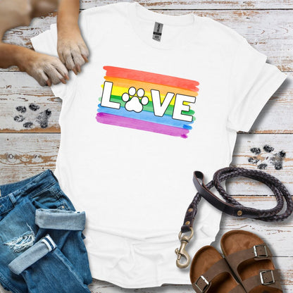 Pride Pfote - T-Shirt Unisex Classic Fit - Bequemer Klassiker