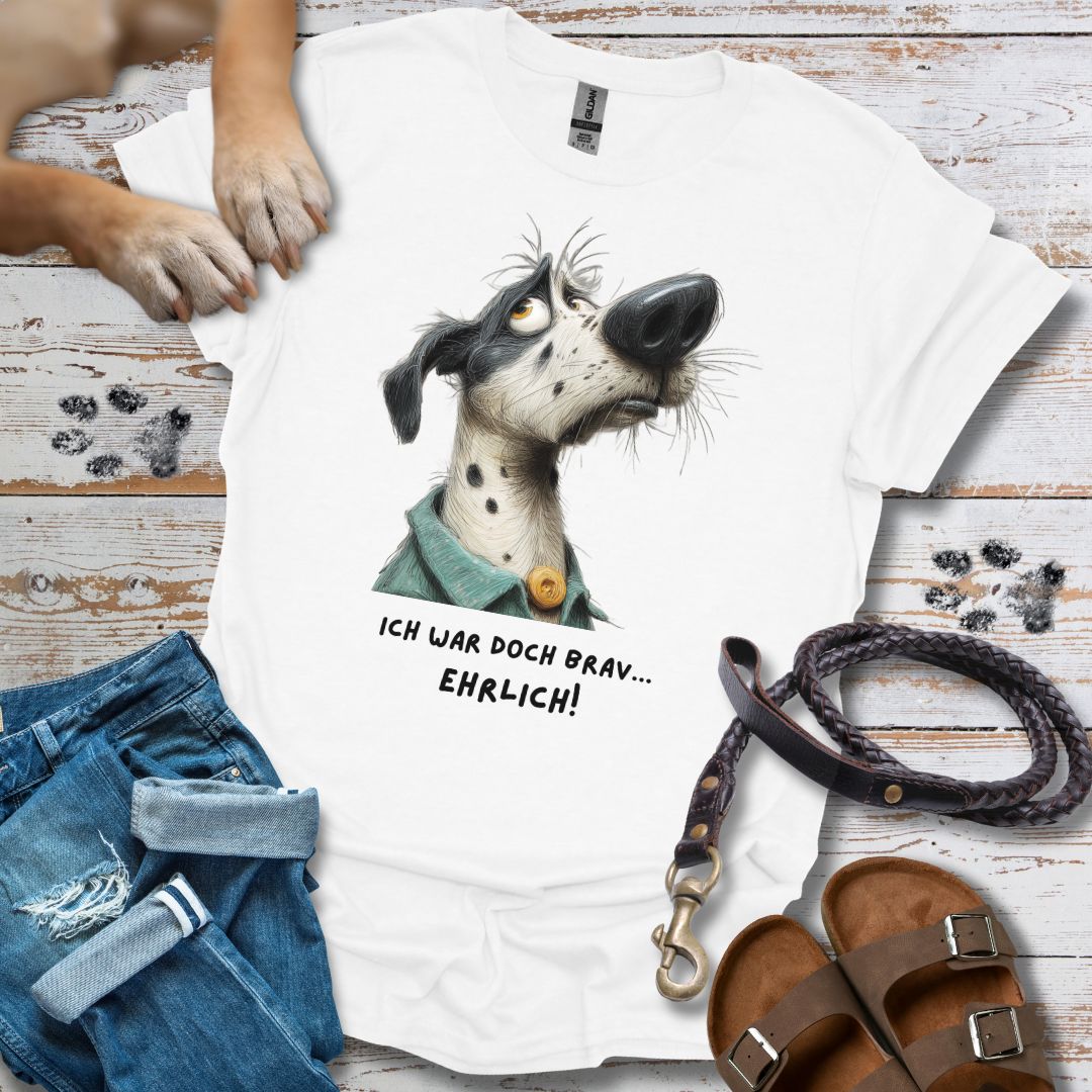 Ich war doch brav- T-Shirt Unisex Relaxed Fit