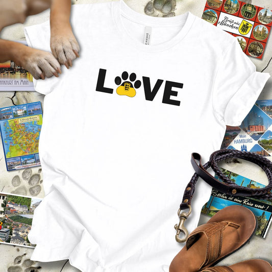 Love Pfote - Baden-Württemberg - T-Shirt Unisex Slim Fit