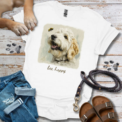 Bee Happy 2 - T-Shirt Unisex Classic Fit - Bequemer Klassiker