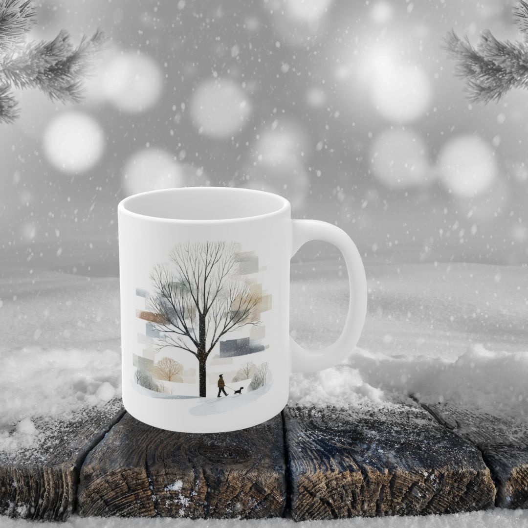 Ein Wintertag - Tasse
