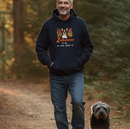 Zuhause ist da wo mein Hund ist - Französische Bulldogge - Unisex Classic Fit Hoodie