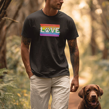 Pride Pfote - T-Shirt Unisex Classic Fit - Bequemer Klassiker